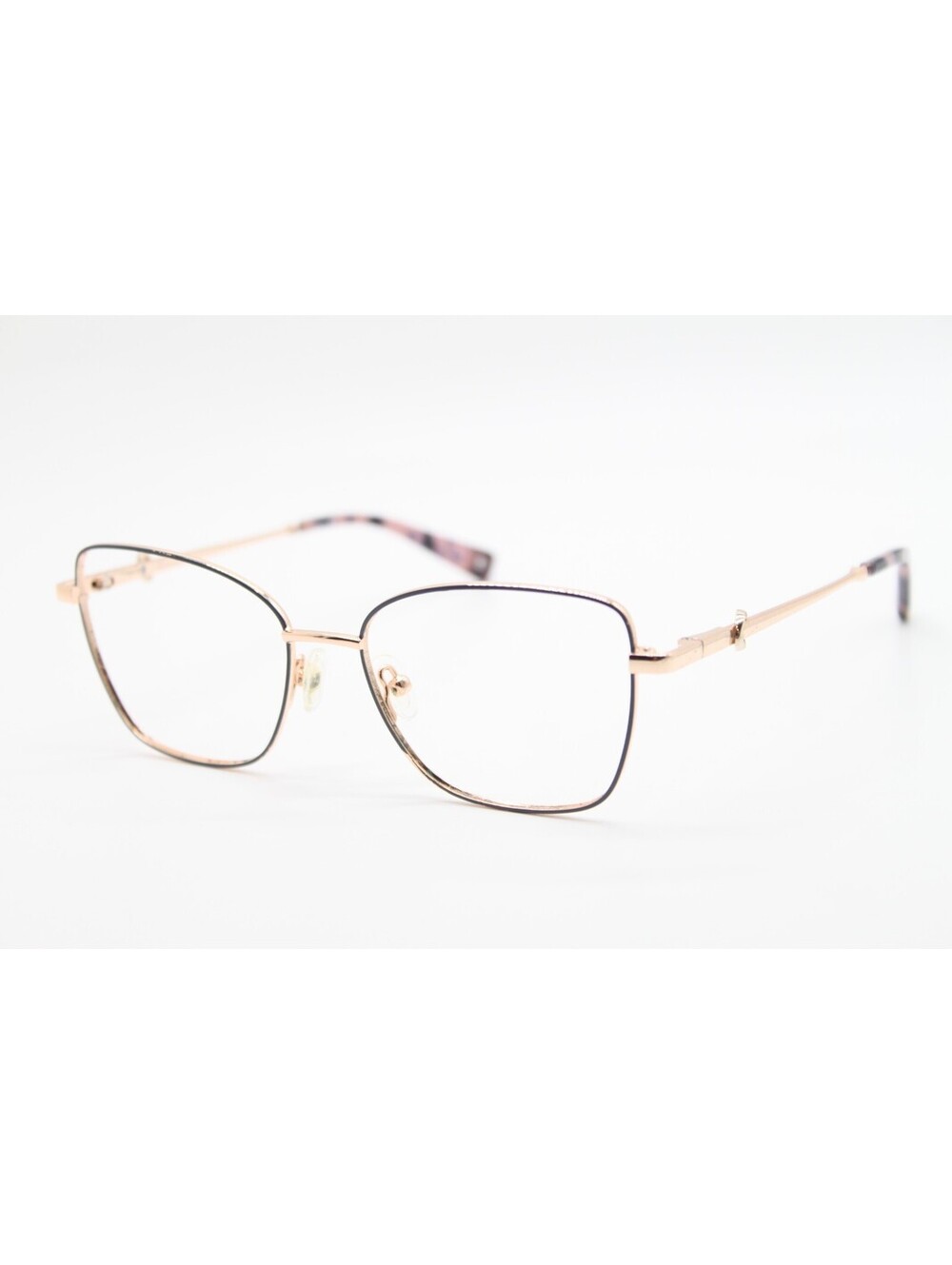 NEW CHAMPION BEA C01 BLUE GOLD PINK TORTOISE AUTHENTIC EYEGLASSES 53-16